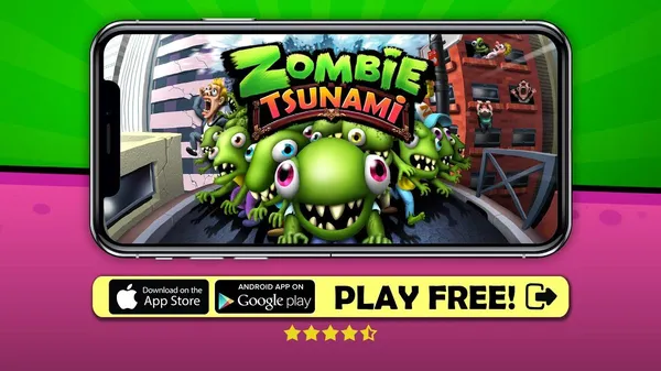 game offline android - Zombie Tsunami