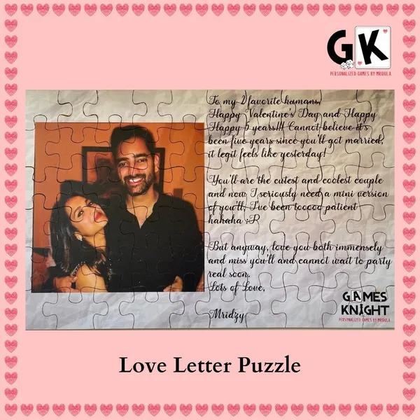 game valentine - Love Letter Puzzle