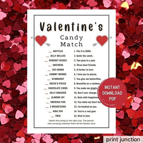 game valentine - Valentine's Day Match 3